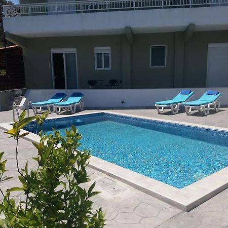 Greek Style Ground Floor Apartment & Pool Ialisos Exterior foto