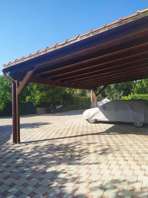 Greek Style Ground Floor Apartment & Pool Ialisos Exterior foto
