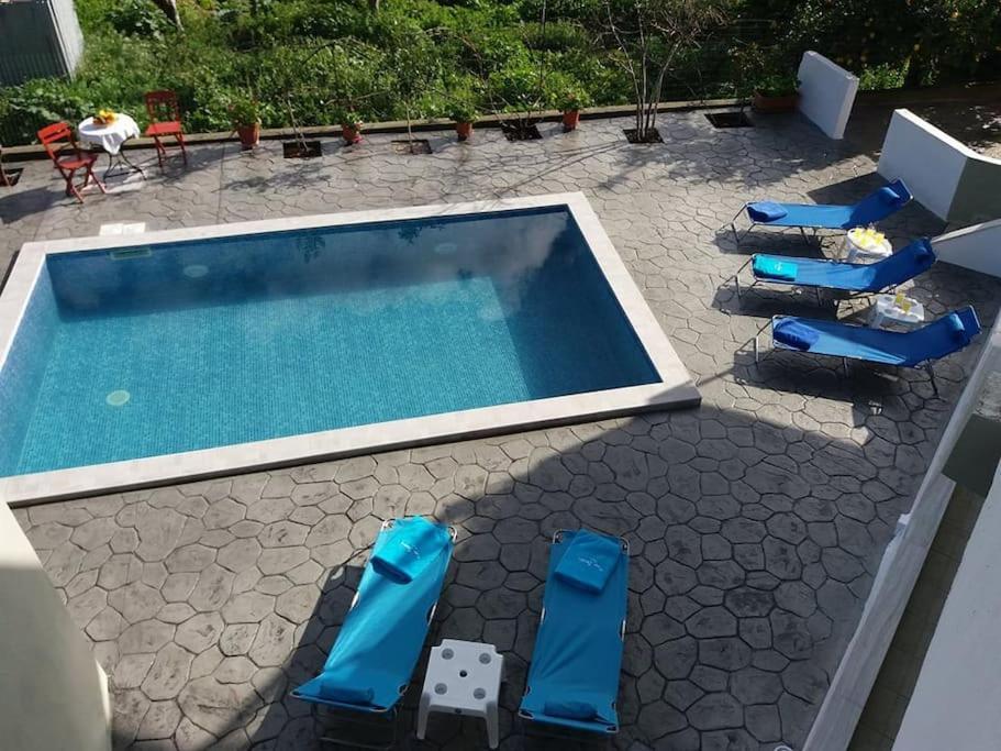 Greek Style Ground Floor Apartment & Pool Ialisos Exterior foto